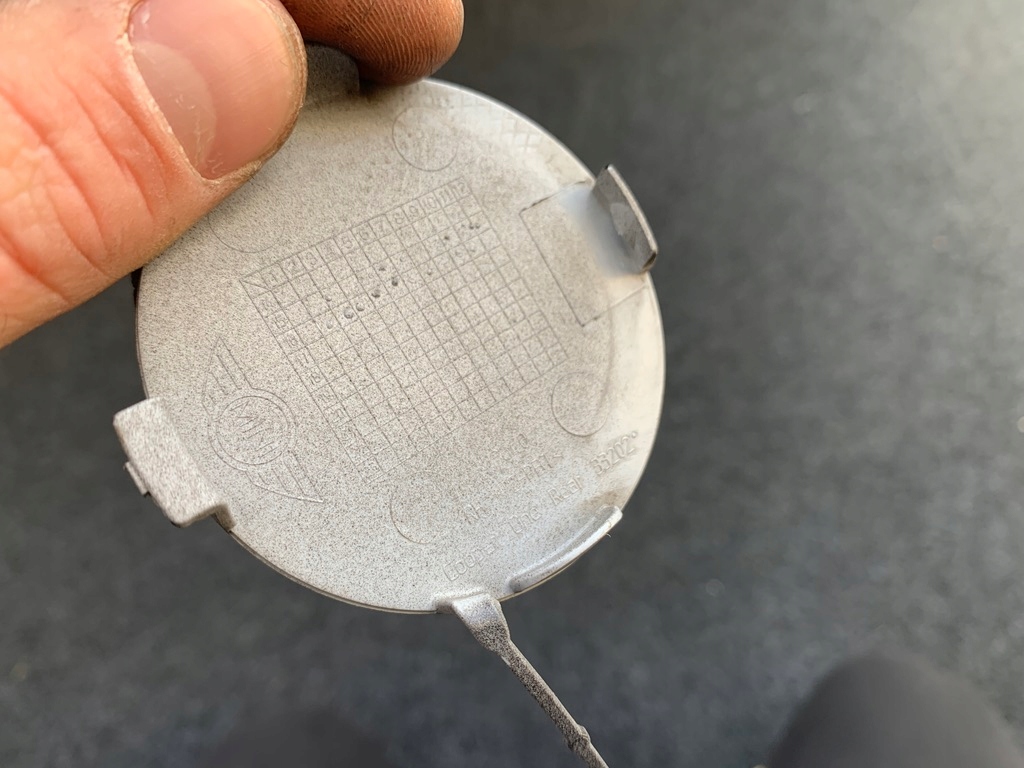 фото №2, Mini cooper one f56 заглушка бампера фаркоп задняя