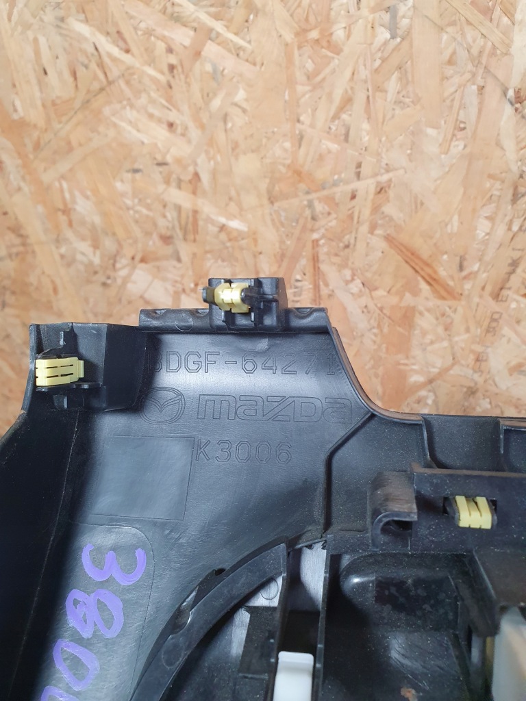 фото №4, Mazda 3 bp iv панель + кнопка запуск + разъём usb