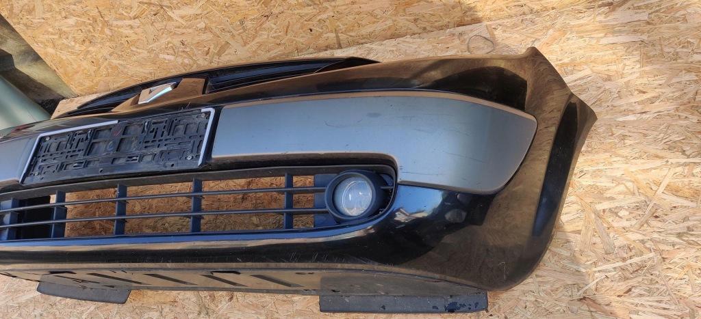 Бампер передний перед renault scenic ii 2 mk2 чёрный przed liftem Доставка