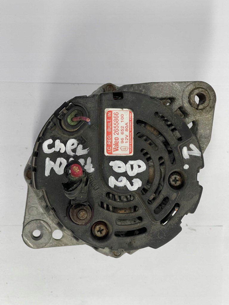 фото №6, Генератор 2655866 1.2 8v s-tec chevrolet aveo kalos spark