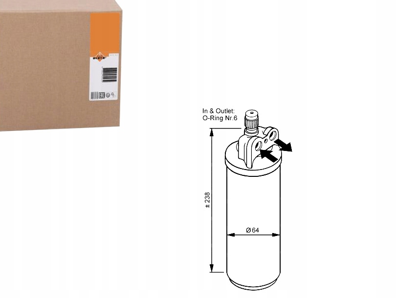 фото №1, Nrf 33086 осушувач, кондиціонер