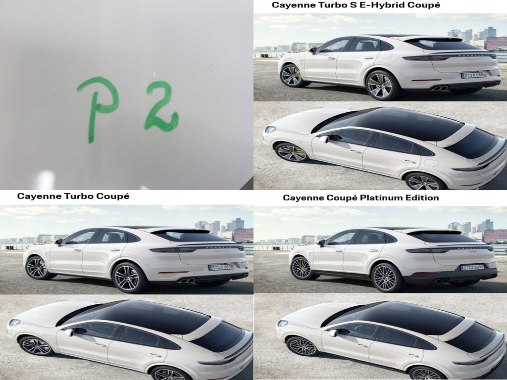 фото №10, Porsche cayenne 9y3 coupe gts turbo спойлер спойлер