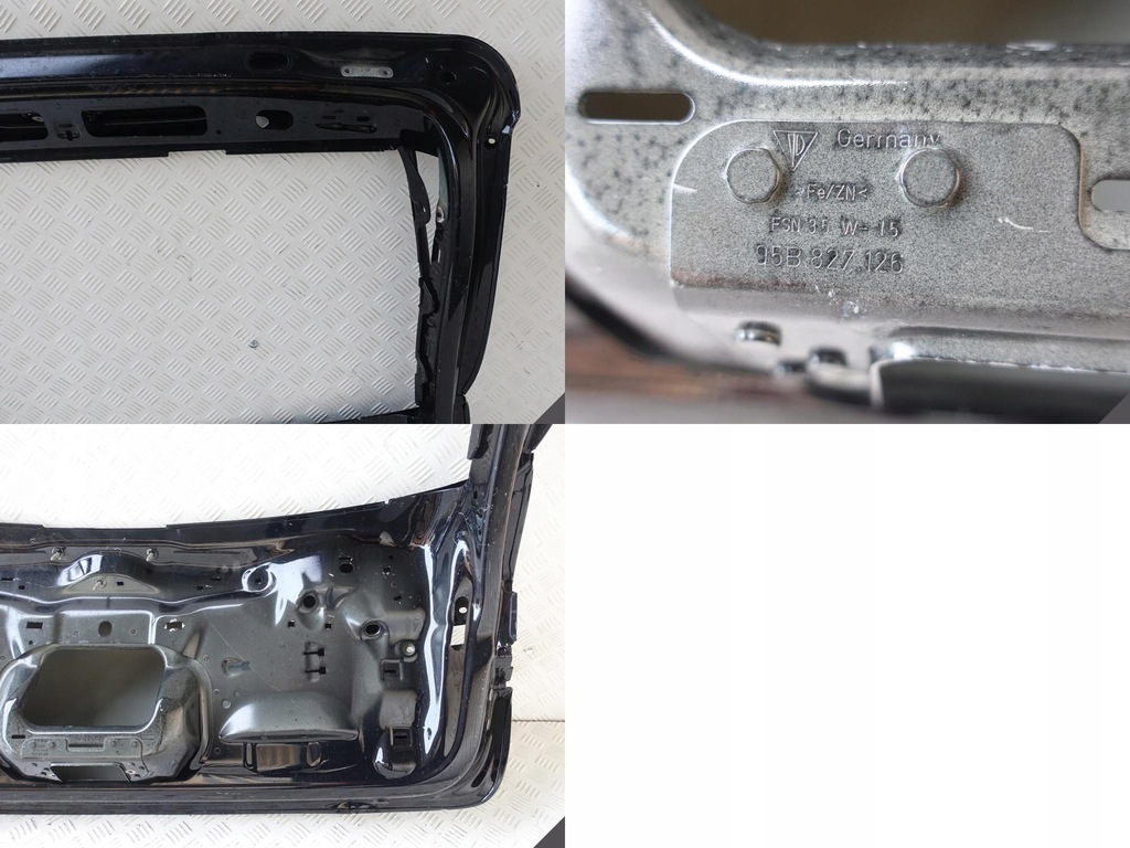 фото №12, Porsche macan 95b 13-18 turbo gts крышка багажника багажника