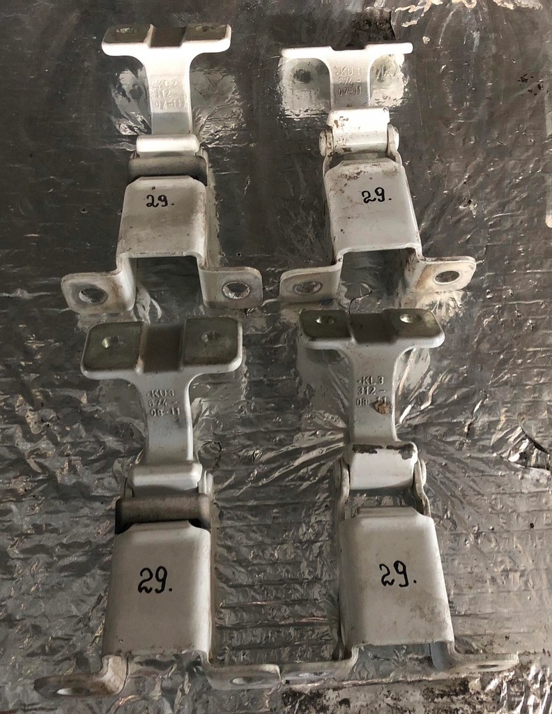 фото №1, Петли правый левый задняя góra dół renault kangoo ii iii 117113602