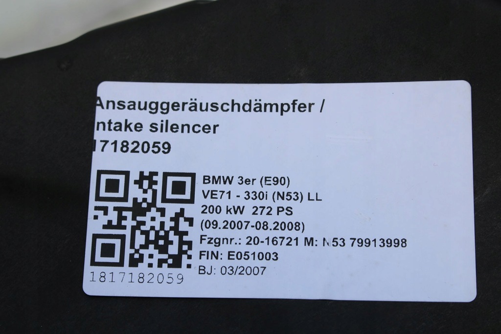 Bmw 3 e90 e91 фильтр воздуха корпус 7555287 13 71 7555287 13717555287 1 e Киев