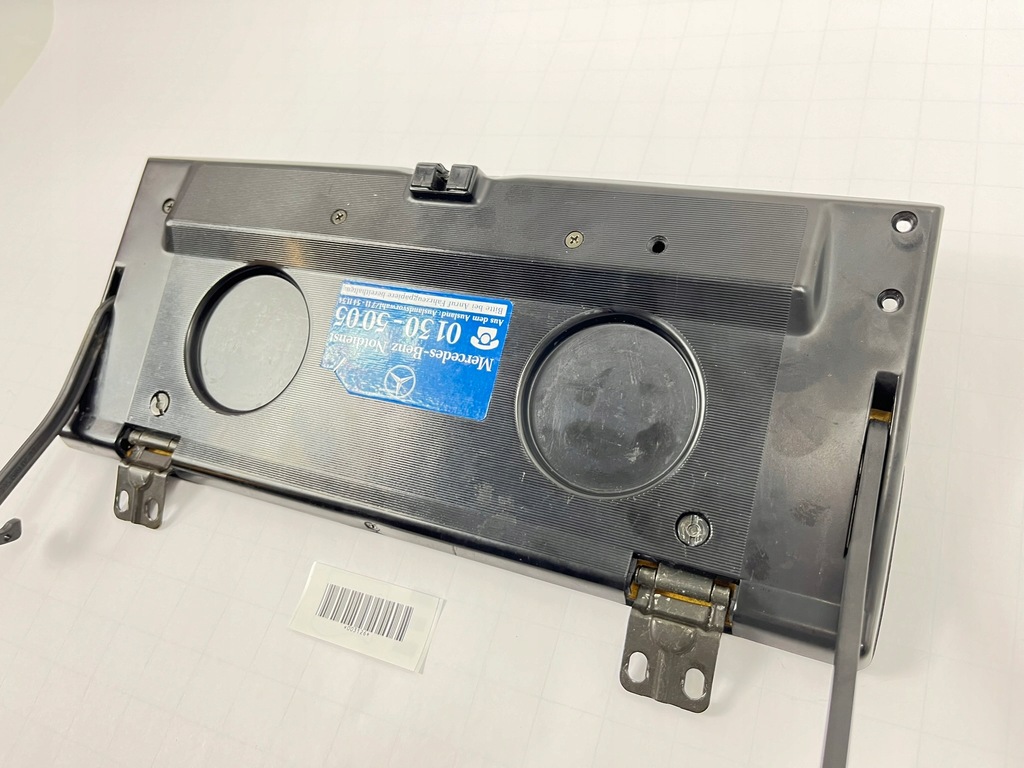 фото №9, Кришка бардачка бардачок панелі приладової панелі консолі чорний mercedes w124