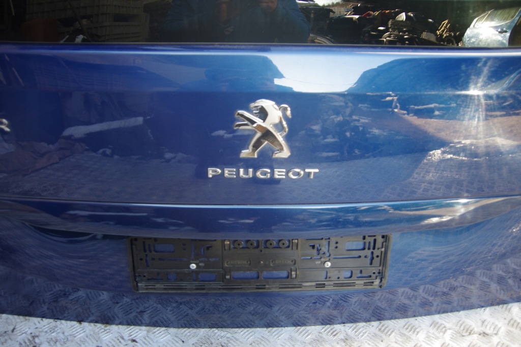 фото №8, Peugeot rifter – крышка багажника задняя niebieska ejg – комплектная, состояние bardzo хороший