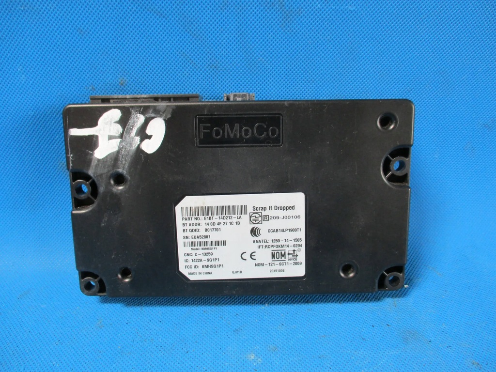 фото №1, Модуль bluetooth ford ecosport e1bt-14d212-la