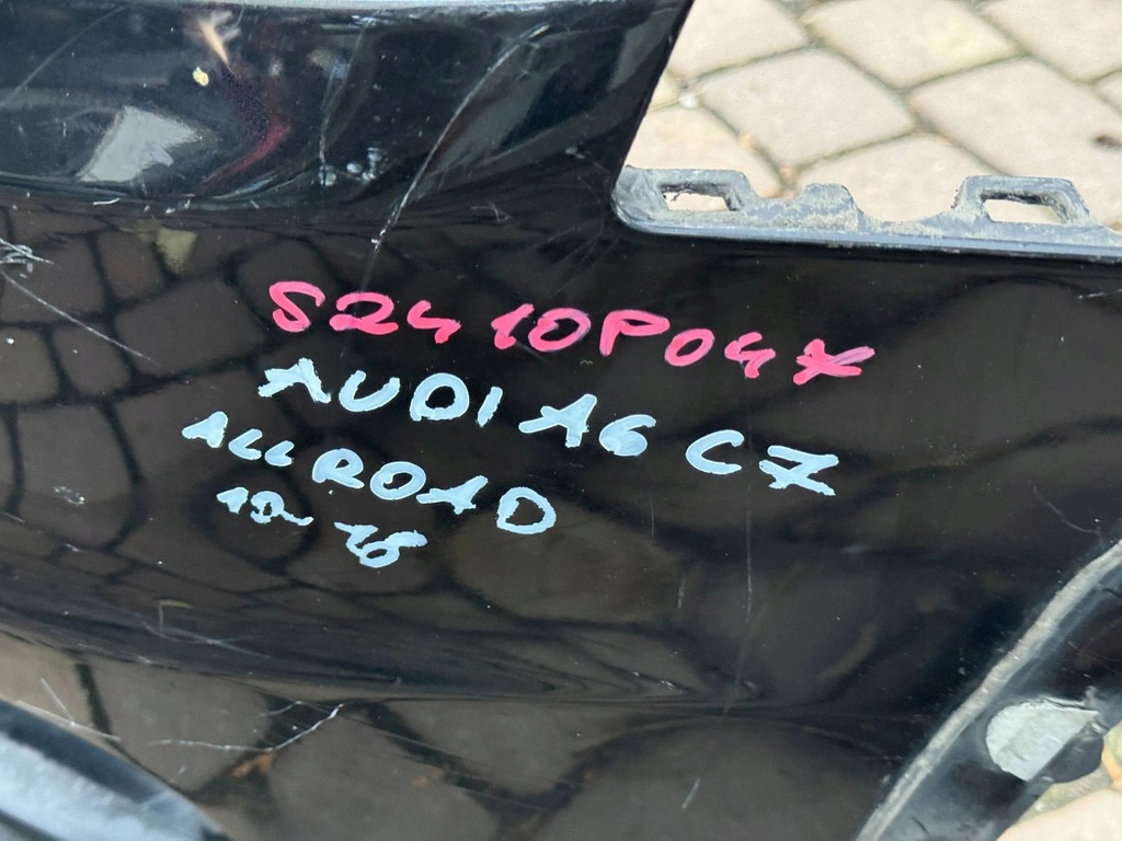 фото №14, Audi a6 c7 allroad 12-16 бампер перед передний