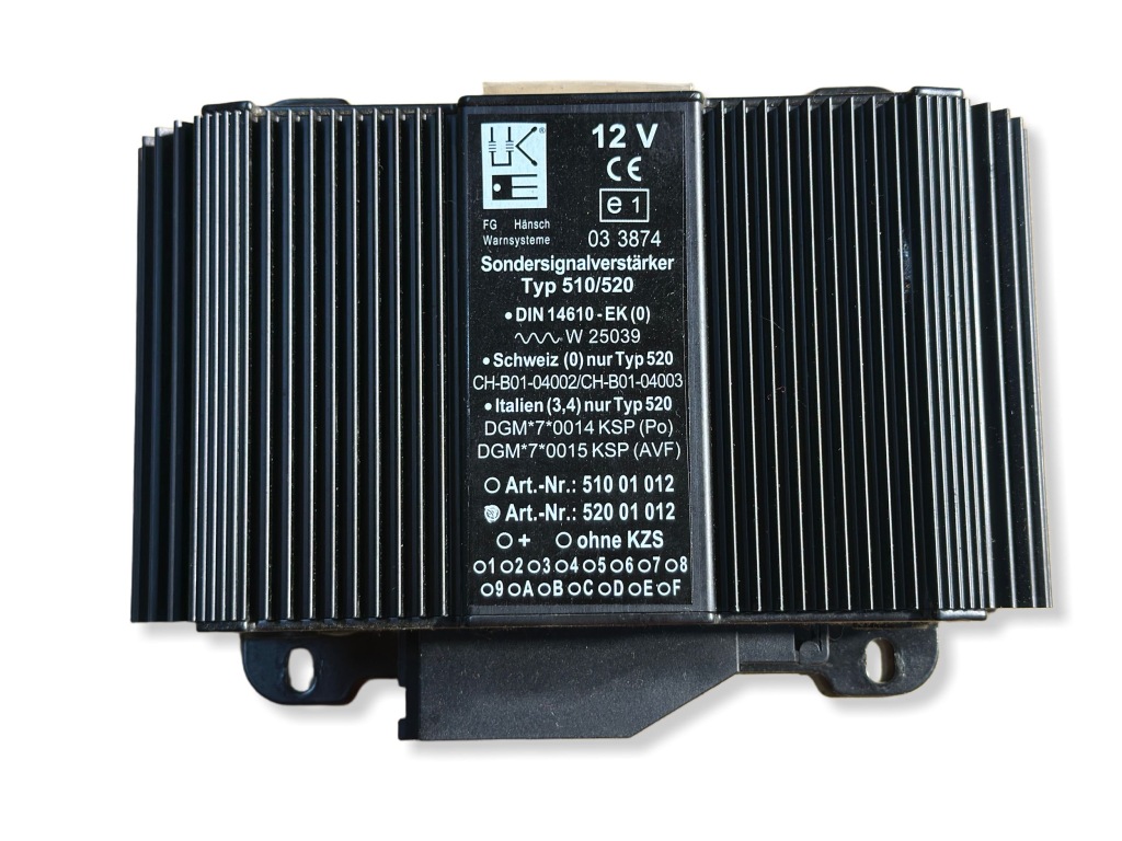 фото №2, Sondersignalverstärker typ 510 швидка допомога