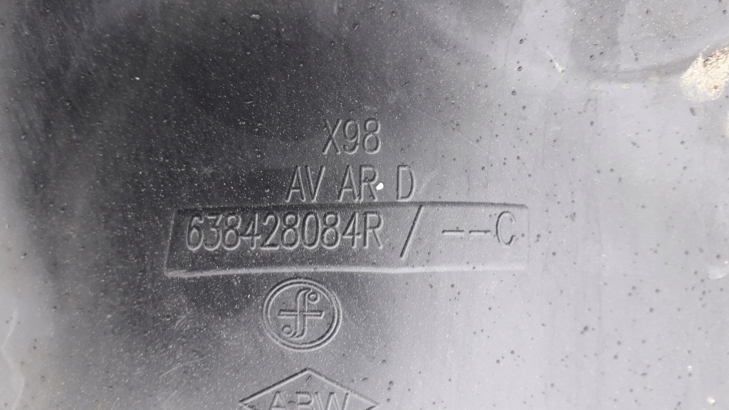 фото №5, Renault clio 4 iv подкрылок правое перед 638428084r