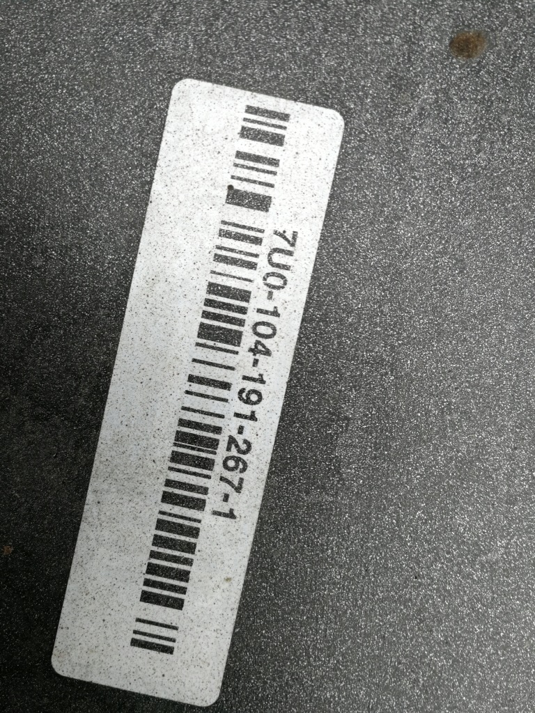 Volvo v40 ii cc 12- диффузор накладка нижняя спойлер бампера задний  31393788 Доставка