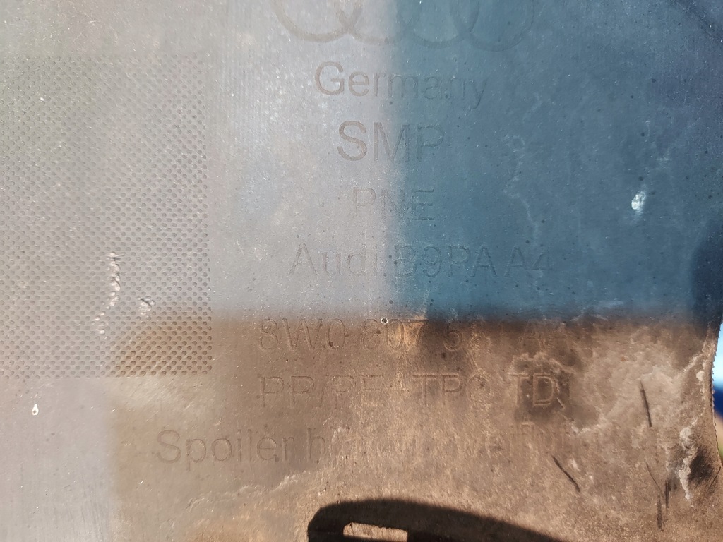 фото №6, Бампер спойлер audi a4 b9 lift 8w0 19+ задняя