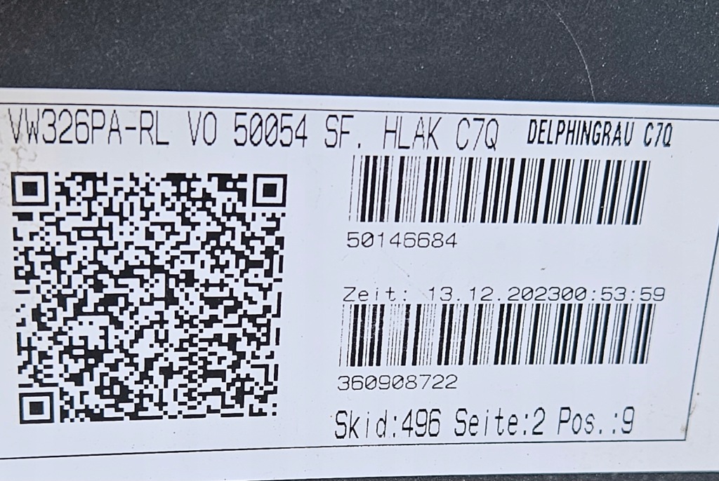 фото №12, Vw tiguan ii lift r-line 20-24 бампер передний 5na807221d