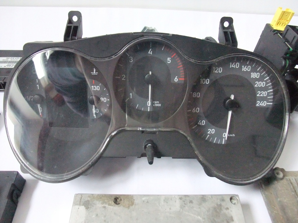 фото №6, Набір стартовий seat leon 1.9 bls бортовий комп'ютер прилади