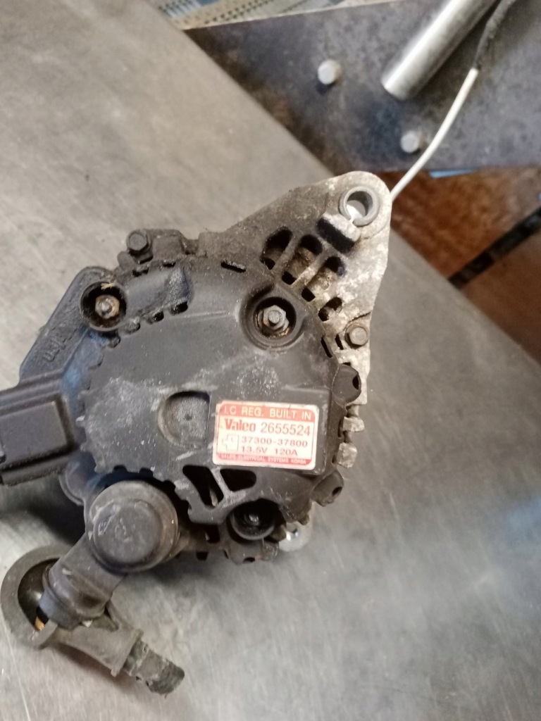 фото №4, Hyundai santa fé i генератор 37300-37800