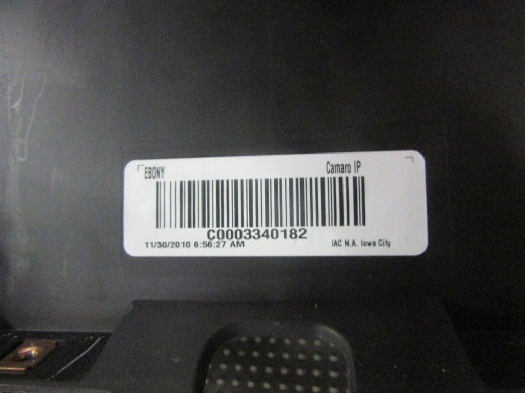 фото №14, Chevrolet camaro 2011 приборная панель приборная приборная панель + подушка kpl