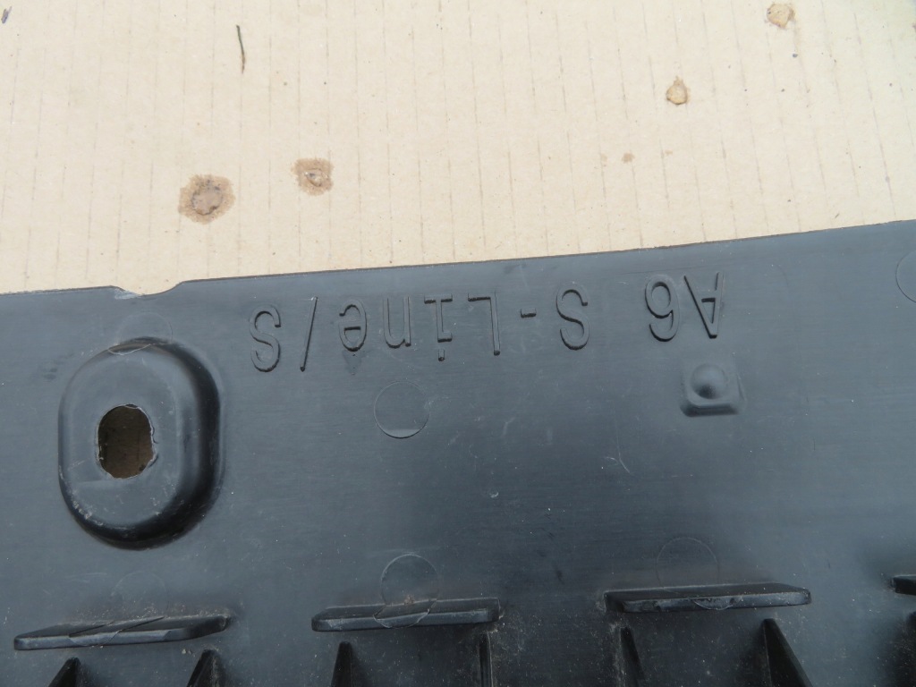 фото №11, Audi a6 s6 c8 4k0 s line плита защита pod бампер передний перед 4k0807611a