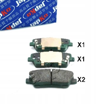 фото №1, Гальмівні колодки гальмівні задня do hyundai santa fe iii 2.4