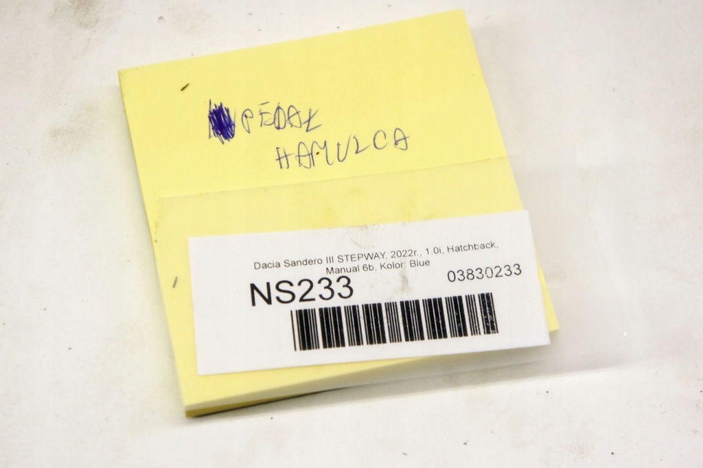 фото №5, Ns234 dacia sandero iii 1.0i педаль газа 180100912r