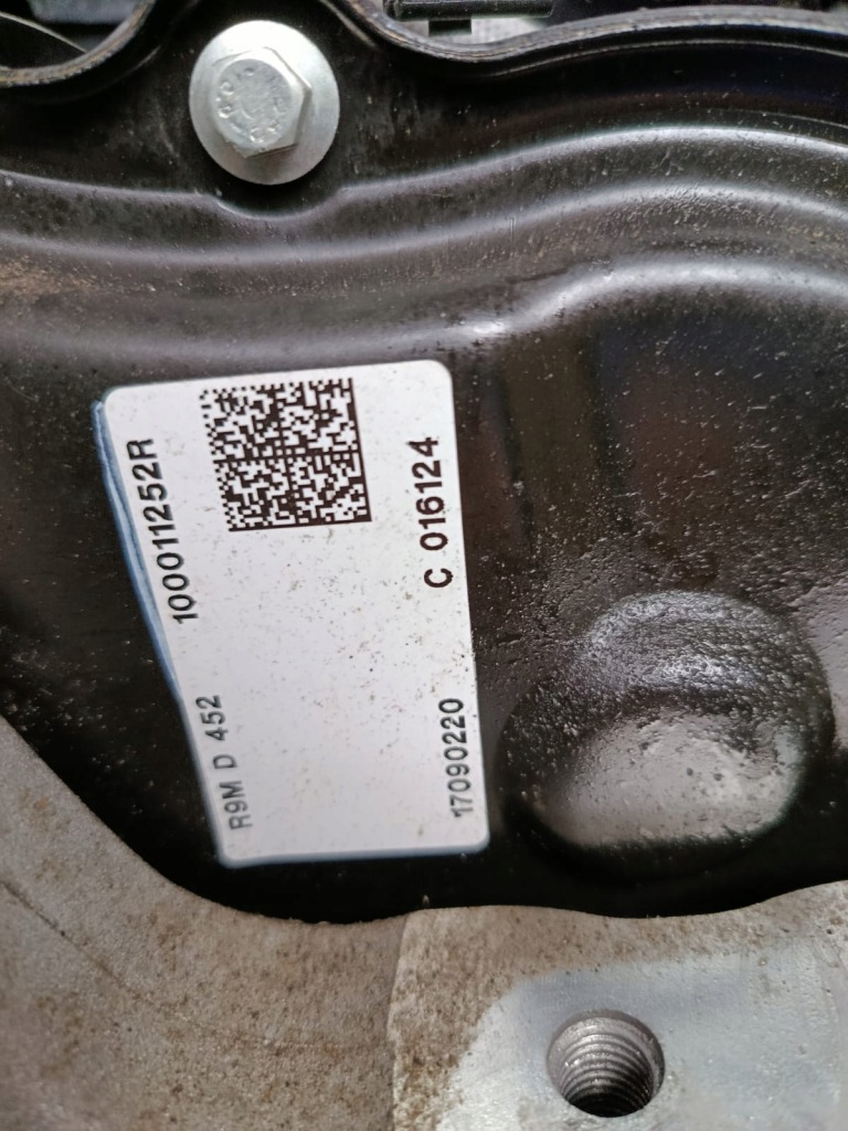 фото №2, Двигун блок двигуна renault talisman 1.6 dci biturbo r9md452 пробіг 33 km