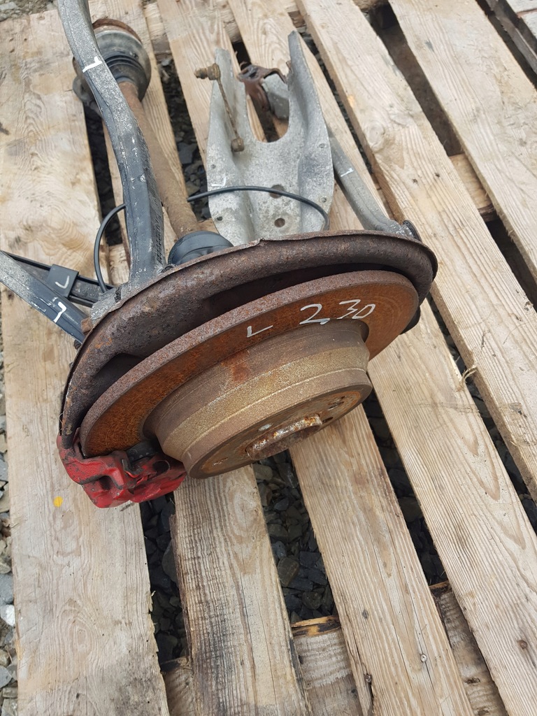 фото №3, Поворотный кулак рычаги левый задняя mercedes sl r230