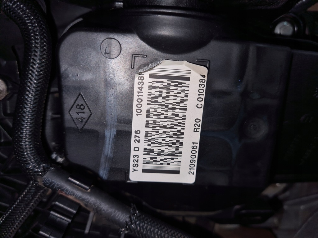 фото №9, Двигатель nissan navara np300 d23 2.3 turbo ys23 ys23d276kompletny 34km