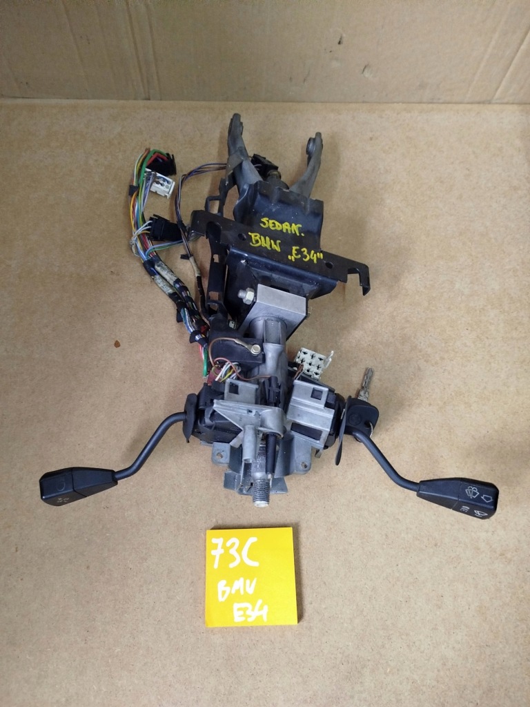 фото №1, Колонка замок зажигания переключатель комбинированный bmw e34 sedan