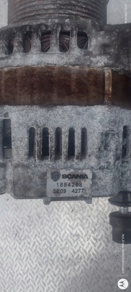 Генератор xpi scania оригінальний номер 1884268 Оригінал