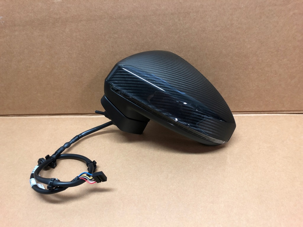 фото №1, Audi r8 4s дзеркало ліва карбон 4s1857409a 10pin