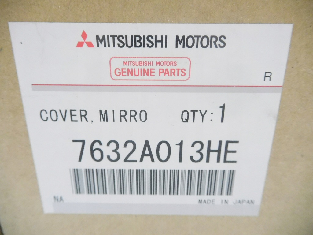 фото №13, Корпус зеркало левая outlander sport 16-23 7632a013he