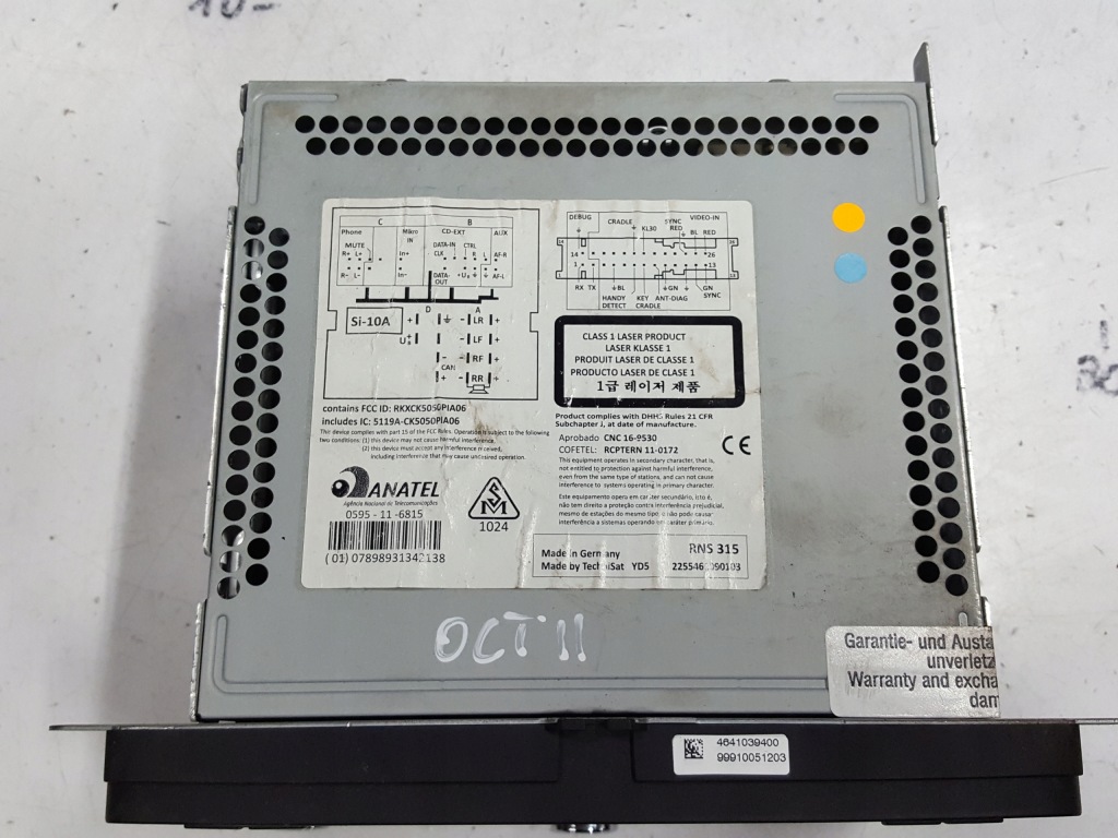 фото №2, Skoda octavia 2 ii lift 08r- радио навигация 3t0035192h