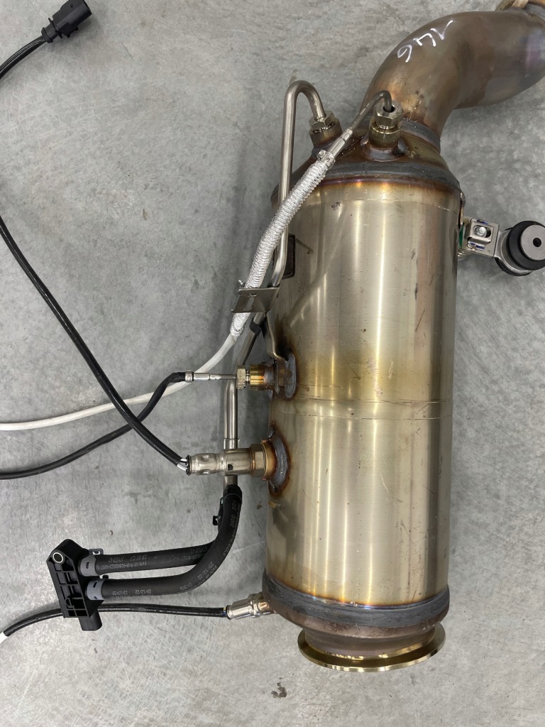 фото №4, Катализатор 2.0 tfsi a5 8w a4 b9 lift идеальное состояние 8w0