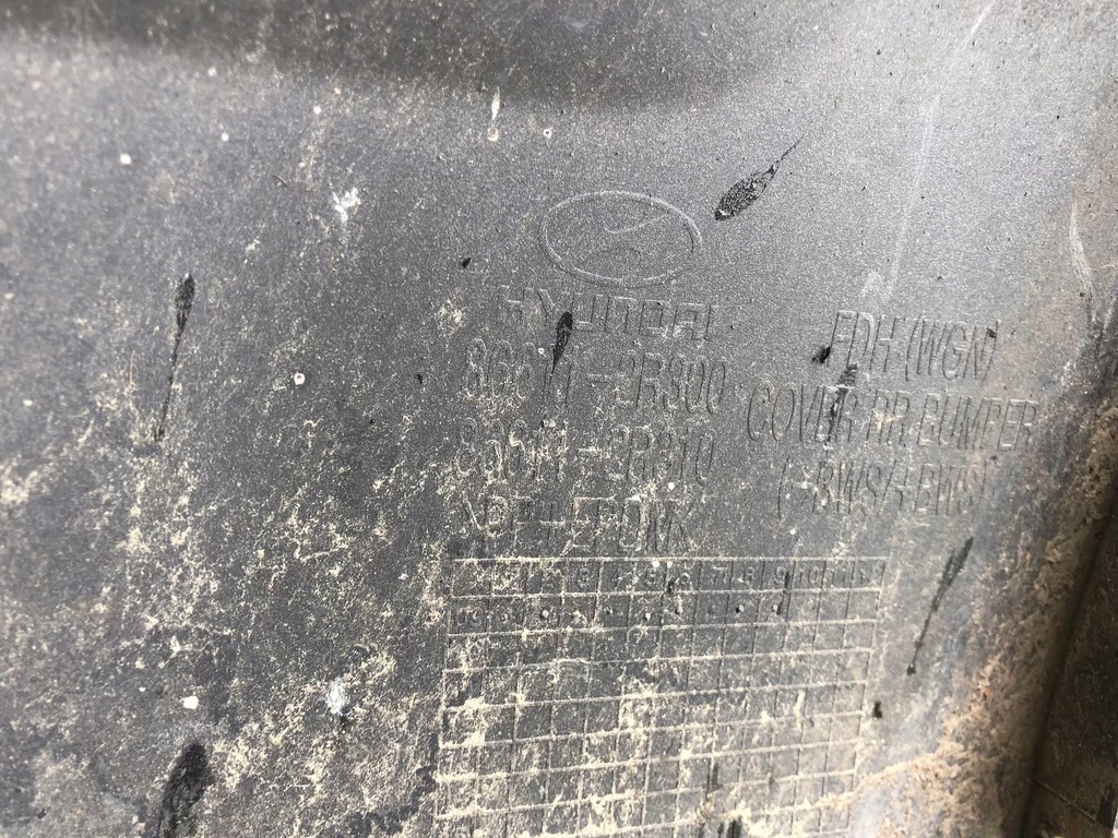 фото №11, Бампер задняя задний hyundai i30 i 1 kombi sw 2007- 86611-2r300 полный оригинал