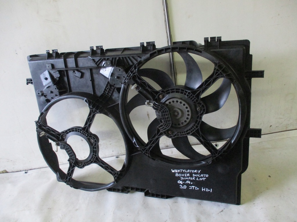 фото №12, Вентилятор корпус peugeot boxer ducato jumper