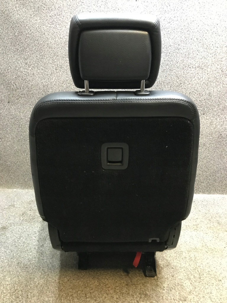 фото №6, Mercedes w251 сиденье складной левый задняя drugi ряд кожа czarna isofix kamper
