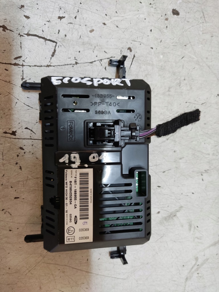 фото №9, Ford ecosport радіо cd дисплей панель sony f1e9-18c815-hk