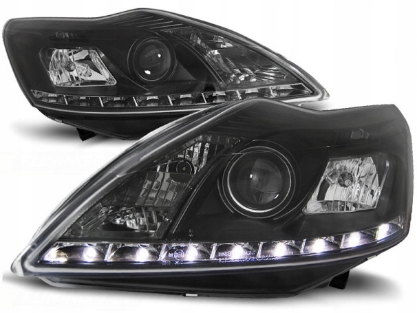 фото №1, Лампы ford focus 2 ii 08-10 daylight led blk sonar