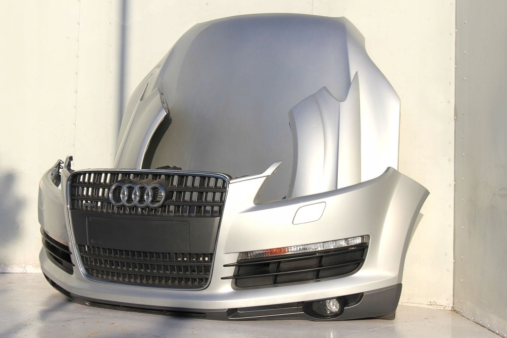 Audi q7 перед капот крылья бампер ремень передний фары усилитель крыло с Разборки