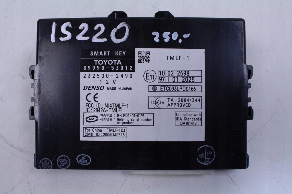 фото №3, Модуль smart key lexus is220