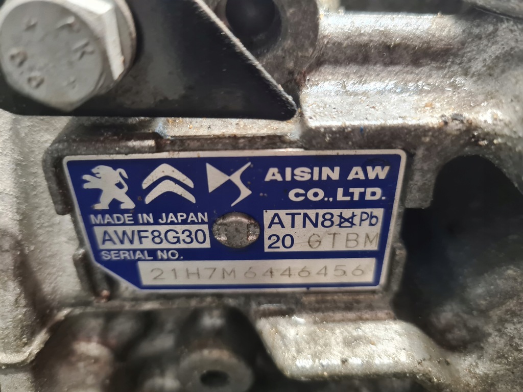 фото №10, Коробка передач передач автоматическая коробка передач awf8g30 g20 gtbm 1.2 turbo opel grandland