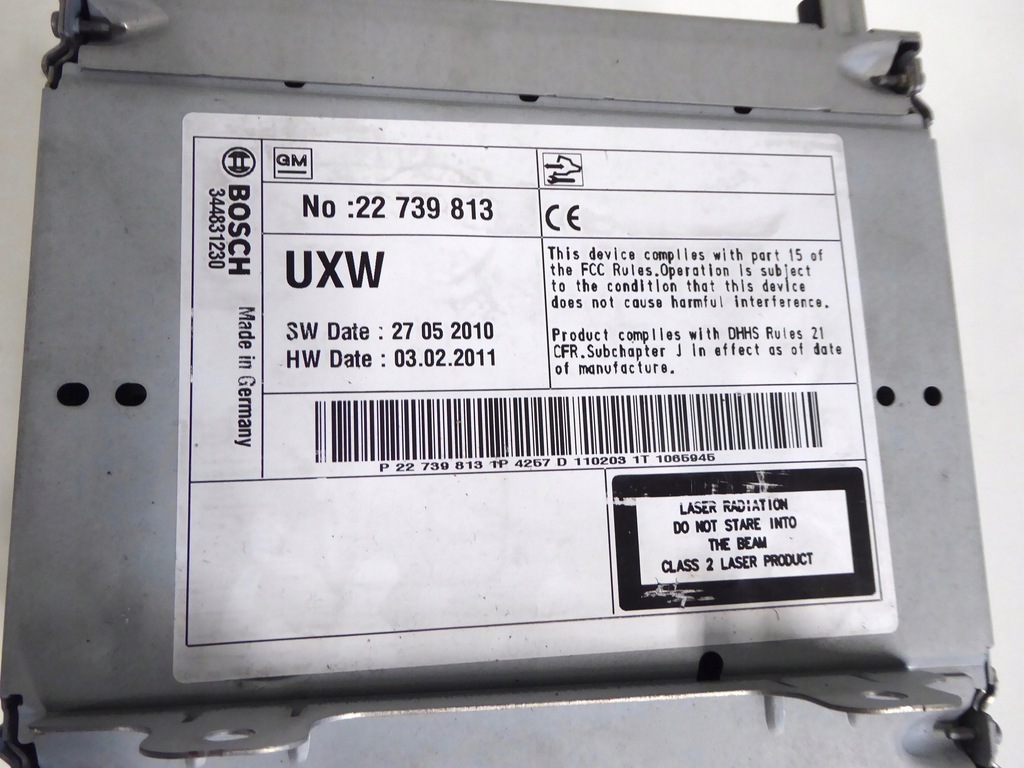 фото №3, Радио навигация модуль cd500 navi opel insignia