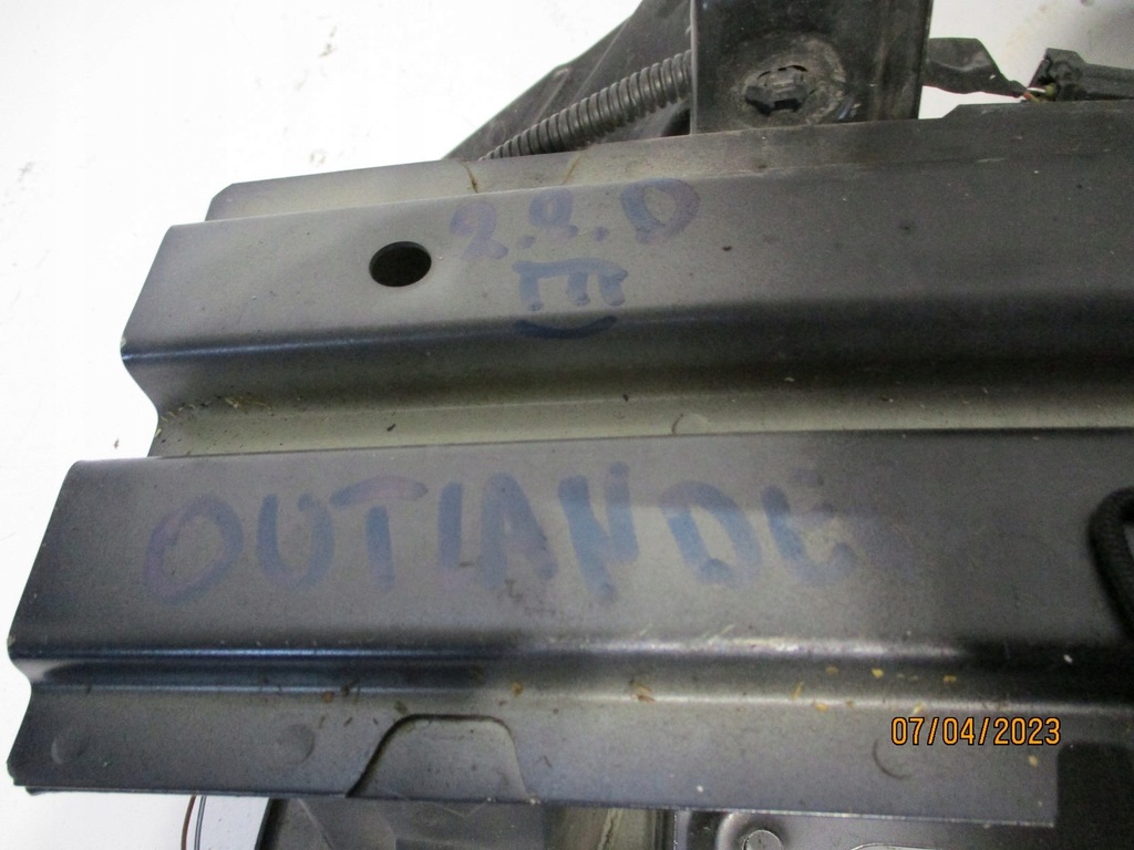 фото №5, Pas передний радиатор mitsubishi outlander iii 2,2