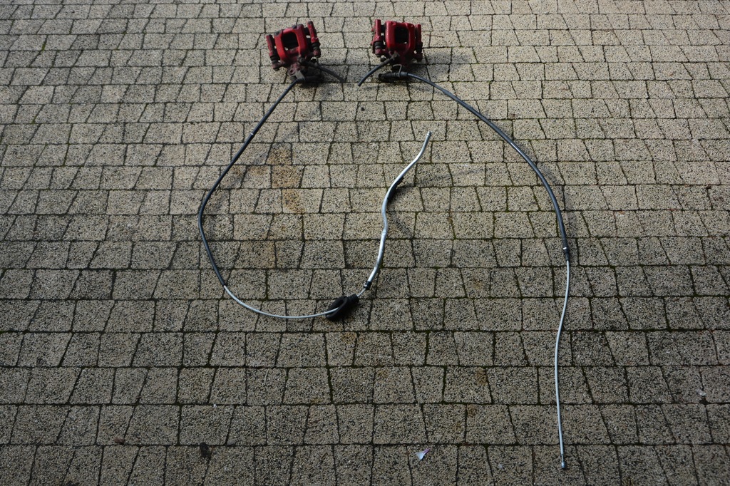 фото №1, Суппорт задний суппорты трос skoda octavia 2 ii rs