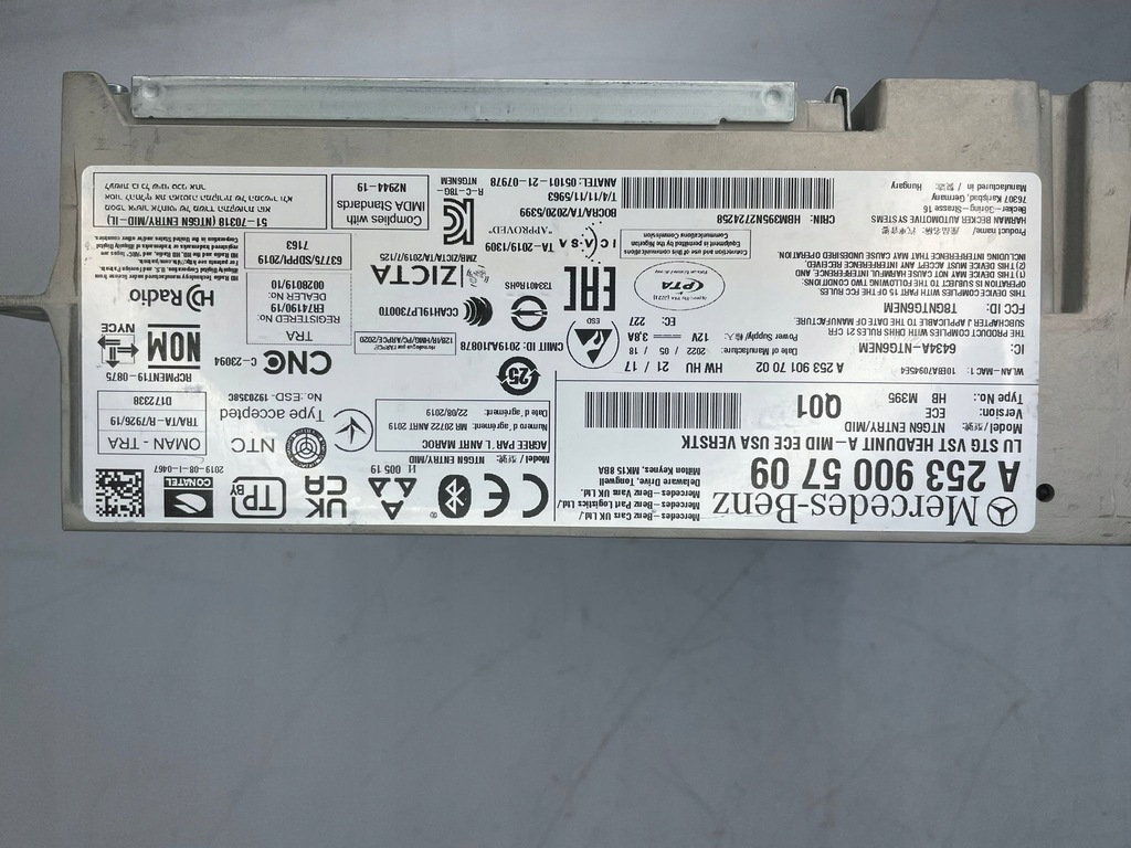 фото №6, Модуль навігації mercedes w253 w293 a2539005709 новий