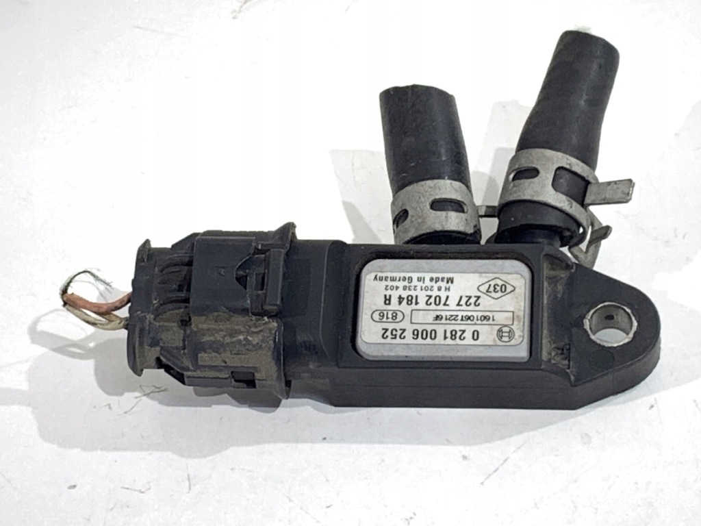 фото №1, Датчик тиску вихлопних газів dpf renault kangoo ii 0281006252 1.5 75km