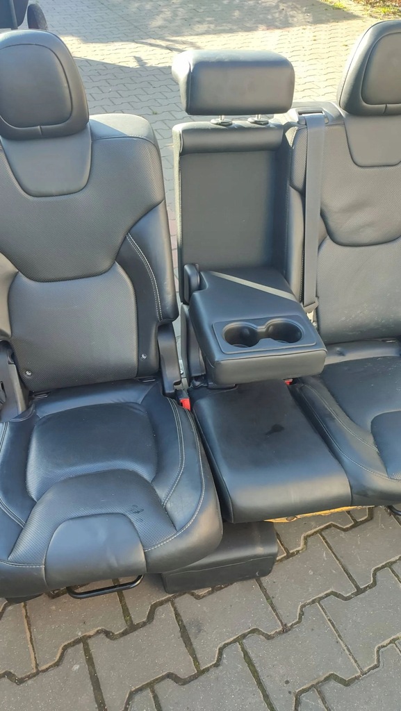 фото №10, Jeep cherokee 2015 заднее сиденье задняя / сиденье drugiego rzędu