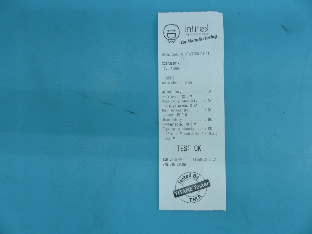 фото №6, Test стартер chevrolet orlando 2.0 vcdi