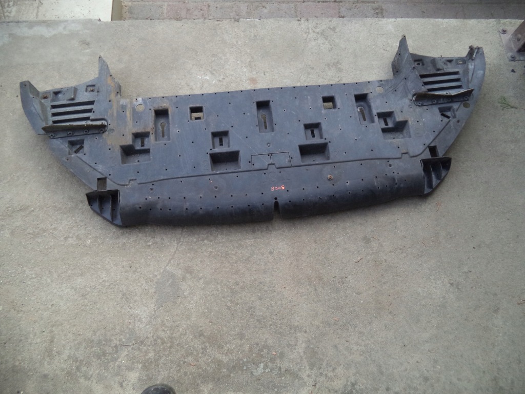 фото №1, Peugeot 5008 09-16r плита защита pod бампер перед