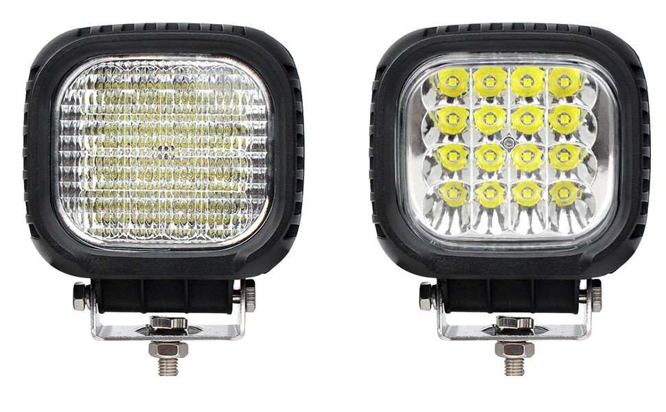 2 szt. фара робоча протитуманна фара 16 led 48w 12v/24v прожектор Зі Шроту